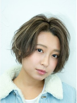 ヘアーメイクフィーカ(FIKA) 【FIKA津田沼】ハンサムショートボブ/ショート/前髪なし/クール