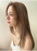 【シアーベージュ】モノトーングレージュ,マロンベージュ
