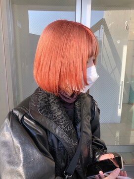 ゲーム 吉祥寺店(GAME) インナーカラー/ダブルカラー/ミルクティーベージュ/ボブ