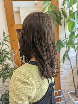 ヘアーアンドメイク エクリ 不動前店(Hair&Make equri) ナチュラルオリーブベージュ