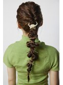 ヘアセット◎編み下ろし