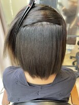 エクラート リラ 立川店(ECLART lilas.) 縮毛矯正で作る地毛風ストレート