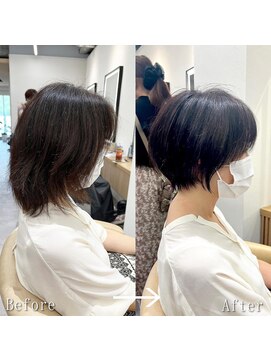 ロンドプロフィール 浦和(Lond profil) Lond.海気　大人丸みショート