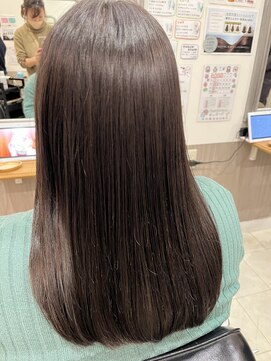 ヘアアンドメイク 心座(hair&make) 美しく潤う艶髪　福田昌子