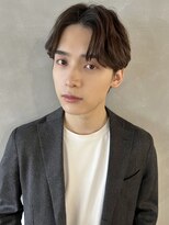 パーク(PARK)&nbsp;【PARK】センターパート×ニュアンスパーマ