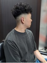 バーバーバー 都賀(BARBER-BAR)&nbsp;外国人風スペインカール