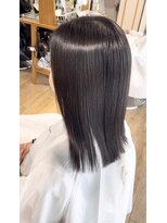 ネオリーブ チロル 横浜西口店(Neolive CiroL.)&nbsp;酸性縮毛矯正で作る髪質改善ヘア　黒髪ネビージュ小顔ボブルフ