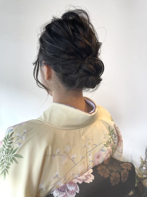 留袖ヘアセット(菊地)