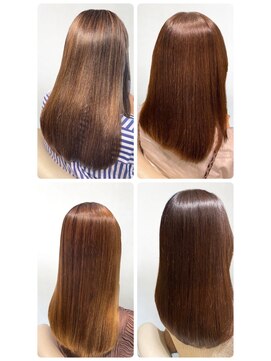 美容室フルール 20代30代40代髪質改善トリートメント艶感ストレート透明感