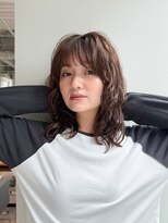 カフ(CAF) CAF 照下 ウェットヘア パーマ 大阪