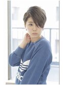 ☆レディースツーブロック　エッジ刈り上げパンクスタイル☆