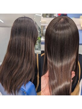 スリーディーヘア(3D Hair) 髪質改善トリートメント/銀座/白髪染め/白髪ぼかし/ハイライト