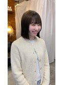 【顔周りカットSayaka】ボブ