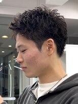 ササ 京都河原町店(33 SASA) ピンパーマ　スパイキーショート　京都四条河原町