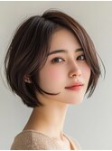 ハイライトで白髪カバー【白髪ぼかしハイライト】/アースカラー