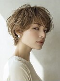 ★暗めカラーグランマッシュフェイスフレーミングデザインカラー