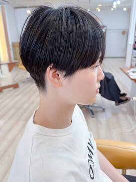 モリオ フロム ロンドン 成増店 【morio成増/児玉】マッシュショート　黒髪