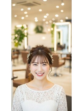 エンゼル美容室 ヘアアレンジ