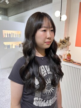 シエル 一社(cher) 透明感グレージュカラー