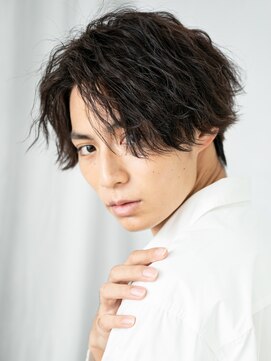 モッズヘア メン 南越谷南口店(mod's hair men) いかつめ無造作ワイルドツイスパセンターパートショートH南越谷