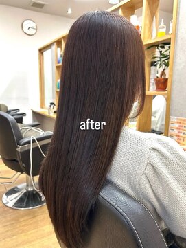 ミナモ(MINAMO) 髪質改善/アッシュブラウン