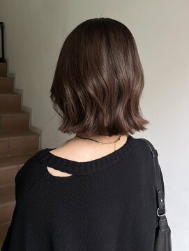 サンク 原宿 表参道(cinq) 原宿マロンベージュヘーゼルベージュカラー顔周りレイヤーカット