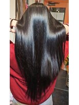 ヘアーメイクデコトウキョウ 鹿児島 天文館店(hair make Deco.Tokyo)&nbsp;ブルー・ブラック・髪質改善・オーガニックカラー・縮毛矯正
