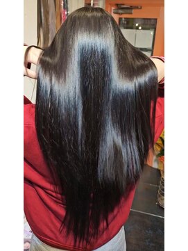 ヘアーメイクデコトウキョウ 鹿児島 天文館店(hair make Deco.Tokyo) ブルー・ブラック・髪質改善・オーガニックカラー・縮毛矯正