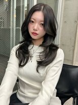 シーク 天神(SEEK)&nbsp;松尾菫菜/レイヤーカット/韓国ヘア/ワンホン/ハッシュカット