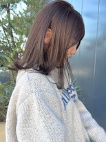 エムサロン(emu salon)&nbsp;透明感ショコラベージュ/レイヤーカット/艶髪