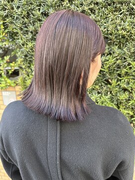 セット(Sete) 外ハネ切りっぱなしボブ