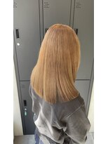 アンダーバーホワイト 広島 本通店(_WHITE)&nbsp;ミルクティベージュ☆