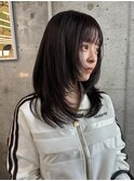 透明感オリーブカラー