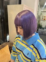 マジコ 原宿(Magico) ラベンダーカラー×ボブ