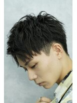 トラスト ザ バーバー 東京駅日本橋店(TRUST the Barber) アップバンクショート/ツイストスパイラル