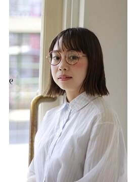 ヘアーガーデン ハニワ(Hair Garden 葉庭) ストレートロブ