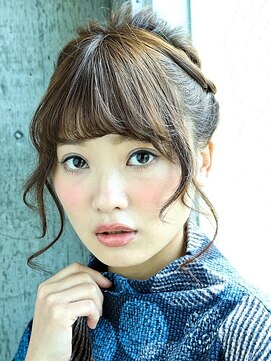 ヘアメイク フレンシア(hair make flencia) 編み込みアップスタイル