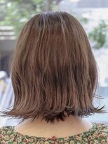 クアトロ グランシュ 川崎店(QUATRO × GranCieux)&nbsp;アッシュベージュ外ハネカール★QUATRO★