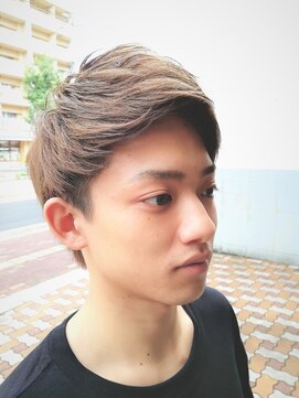 ヘアースペースシャルム (HAIR SPACE Charme) Ｗカラー　ワイルドアップバング♪