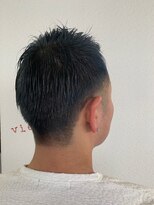 グリー ヘアープロデュース(Gree hair produce) 【Gree小川真由美】メンズショート☆ブリーチ☆ブルー