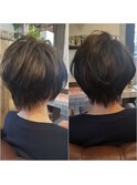 ナチュラルショートレイヤー