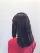 ヘア プロデュース アイモ(Hair Produce Aimo)&nbsp;ラベンダーブラウンのうるツヤ愛されストレート☆