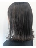 ナチュラルダークグレージュ♪【2019 Courbe 秋冬 ヘアカラー】
