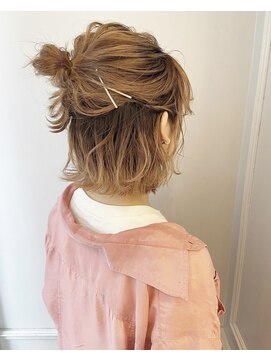 ネオリーブアイム 横浜西口店(Neolive aim) クシュっとアレンジ