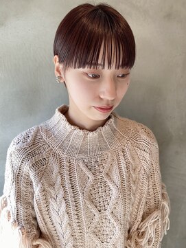 サンプラス(san+) 【リコ】short × cherry red