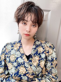 ラフェルヘアー(Rafel hair)の写真/【カット+ファッションカラー￥4900/ハホニコトリートメント+￥3000】うるツヤで理想の髪色に♪