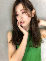 アン たまプラーザ(un)&nbsp;◆似合わせカット/ミディアムレイヤーカット【ダークアッシュ】