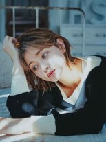 ディバイン ティエドゥール お花茶屋(divine tiedeur)&nbsp;外ハネミルキーベージュ