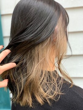 リアン 上尾店(Rien) マロンベージュ/Aラインボブ/かきあげバング[上尾/上尾駅]