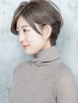 ジーナ 船橋(Zina) 小顔セミウェットウェーブピンクベージュハイライトカラー